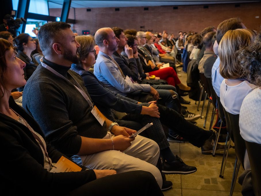 Volles Farelhaus in Biel bei der Jubiläumsausgabe: Das SSEF feiert 5 Jahre! Foto: SSEF (AW).
