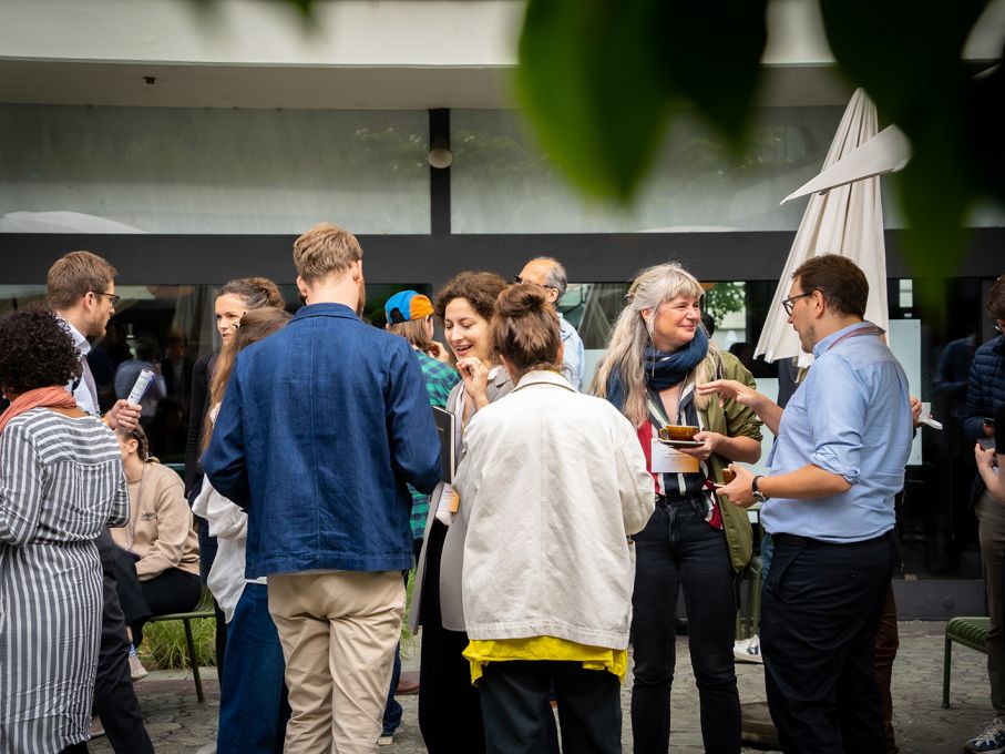 In den Pausen bot sich die eine oder andere Networking-Gelegenheit. Foto: SSEF (AW)