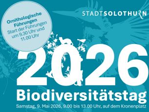 Biodiversitätstag 2026 – Stiftung 3FO engagiert sich für Artenvielfalt im Siedlungsraum